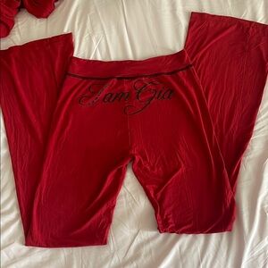 I.Am.Gia Women's Red Lounge Pants